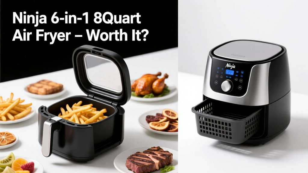 Ninja 6-in-1 8-Quart Air Fryer Review: Worth It?