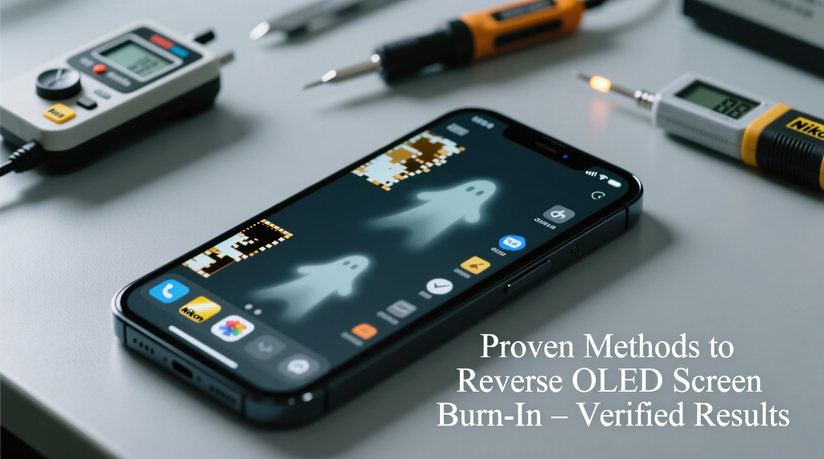 can you reverse screen burn on an oled display proven methods that work