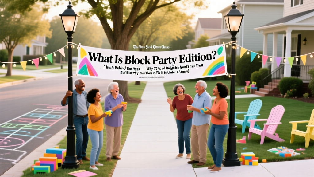 What Is Block Party Edition? (Not a Product)