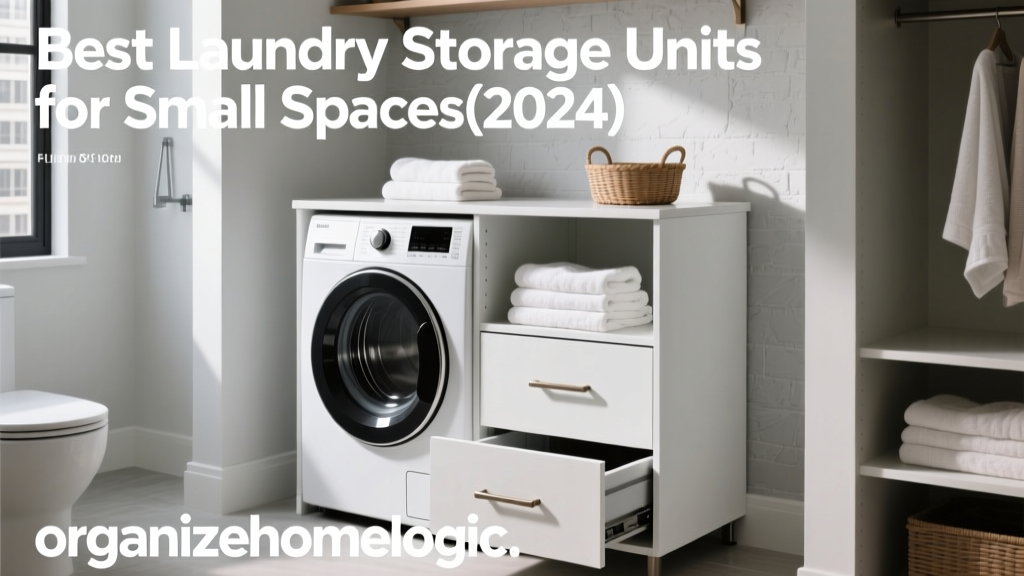 Best Laundry Storage Units for Small Spaces (2024)