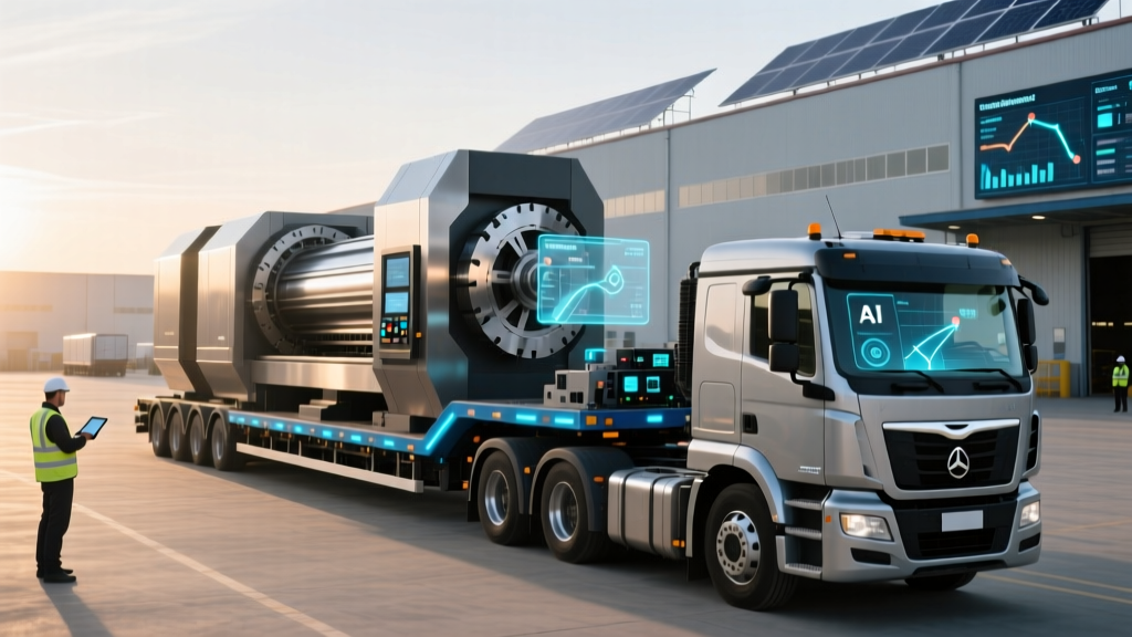 How AI and Telematics Reduce Heavy Equipment Transport Cost in 2026