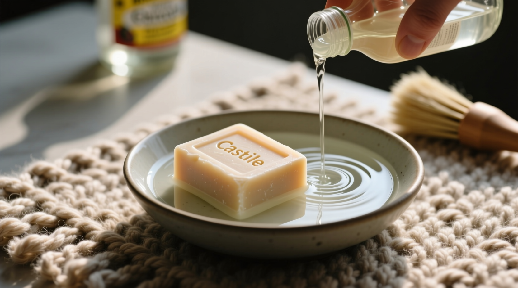 is castile soap safe for wool rugs