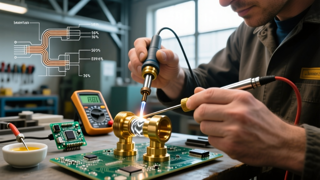 Mastering Soldering Brass to Brass for Industrial Fittings