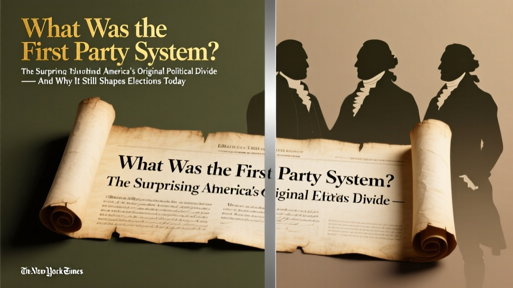 First Party System: Federalists vs. Democratic-Republicans