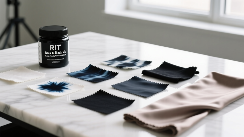 RIT Back to Black Kit: Budget-Friendly Fabric Revival Guide