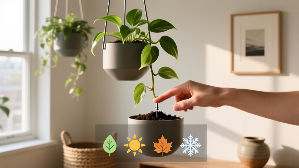 Watering Indoor Hanging Plants: Beginner’s Guide