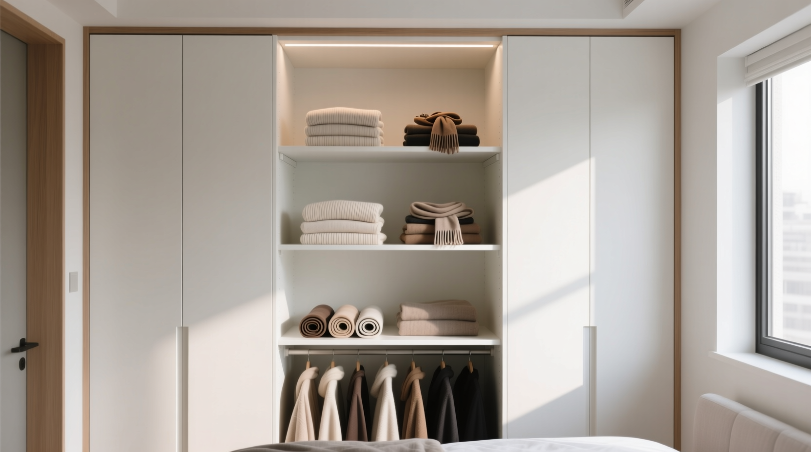 closet shelf risers vs hanging pockets