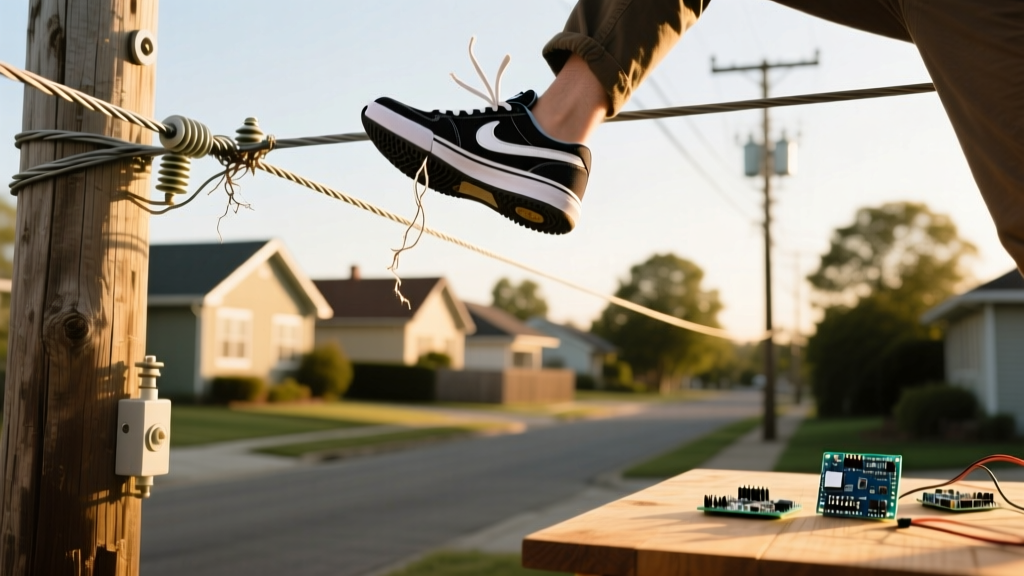 Why Throwing Trainers on Telephone Wire is a High-Voltage Hazard