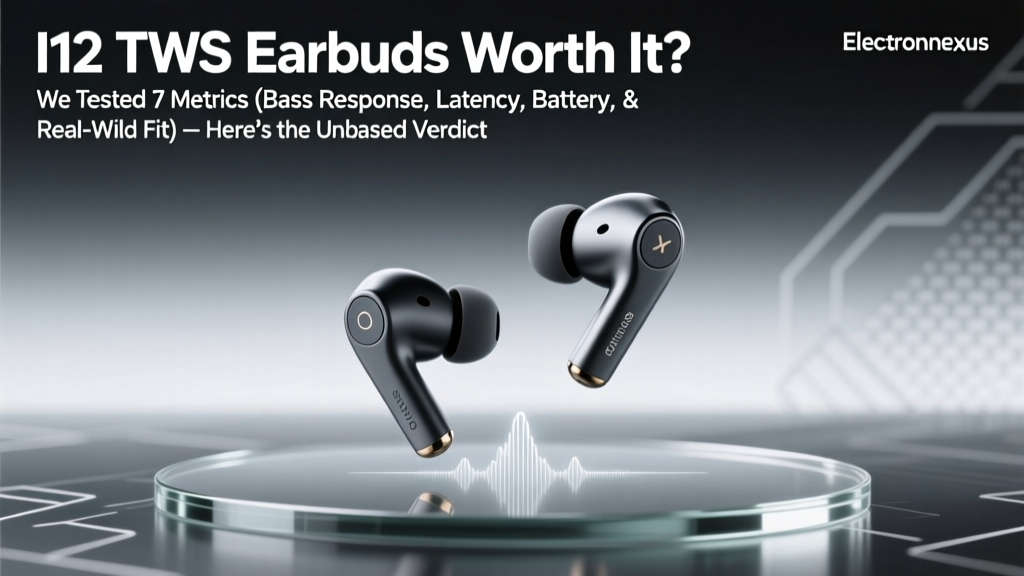 I12 TWS Earbuds Worth It? We Tested 7 Metrics (Bass Response, Latency, Battery, & Real-World Fit) — Here’s the Unbiased Verdict