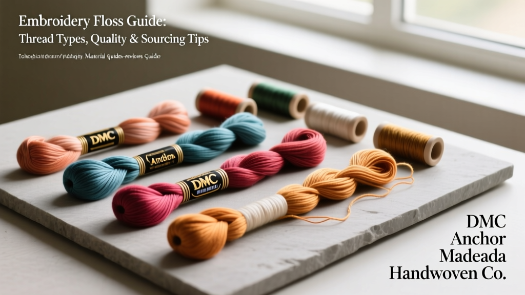Embroidery Floss Guide: Thread Types, Quality & Sourcing Tips