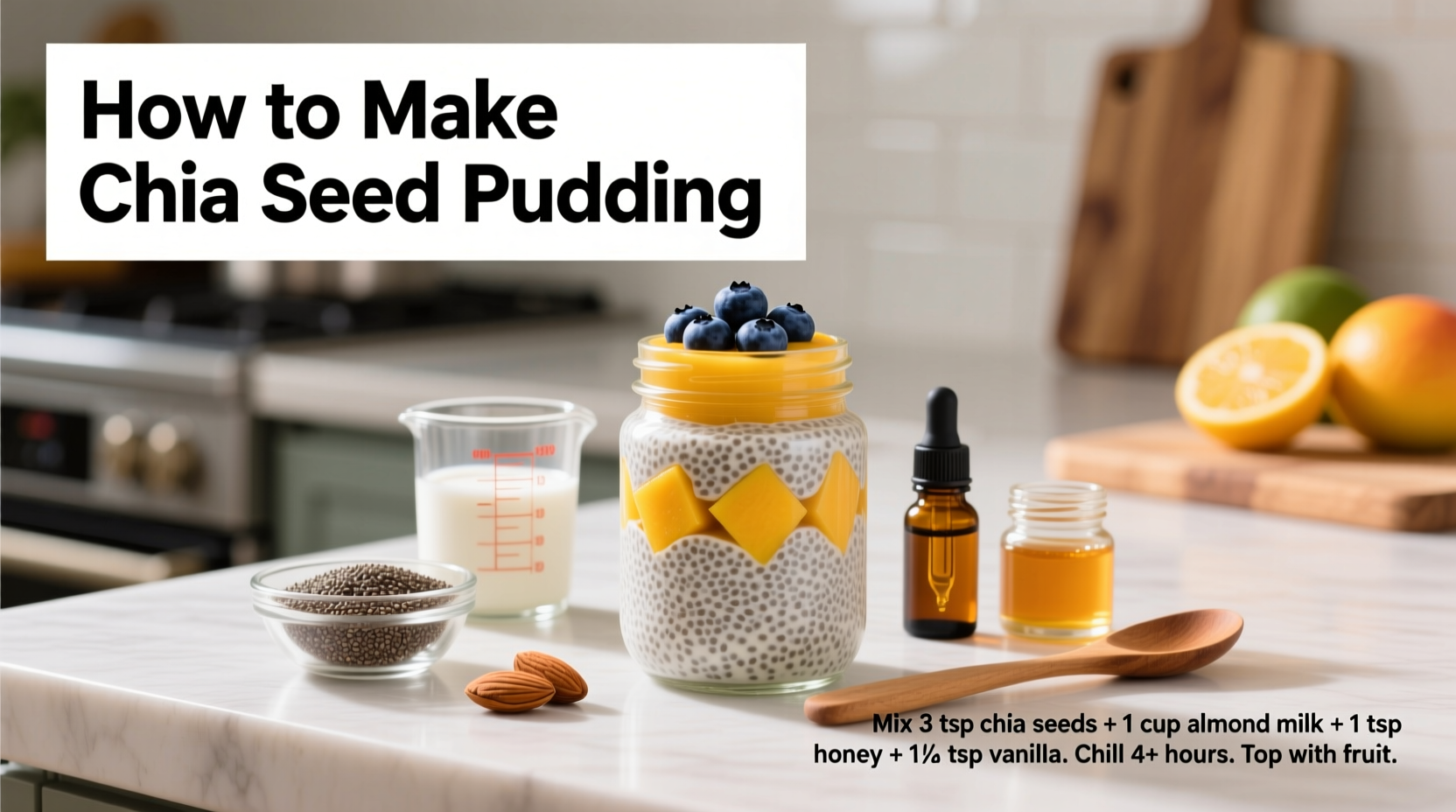 how to make chia seed pudding