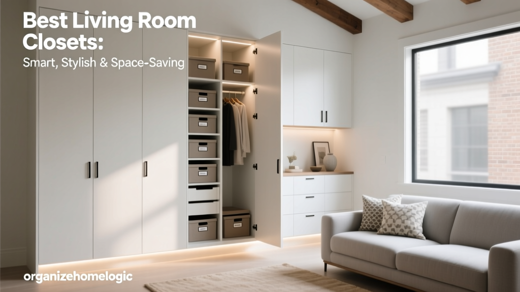Best Living Room Closets: Smart, Stylish & Space-Saving