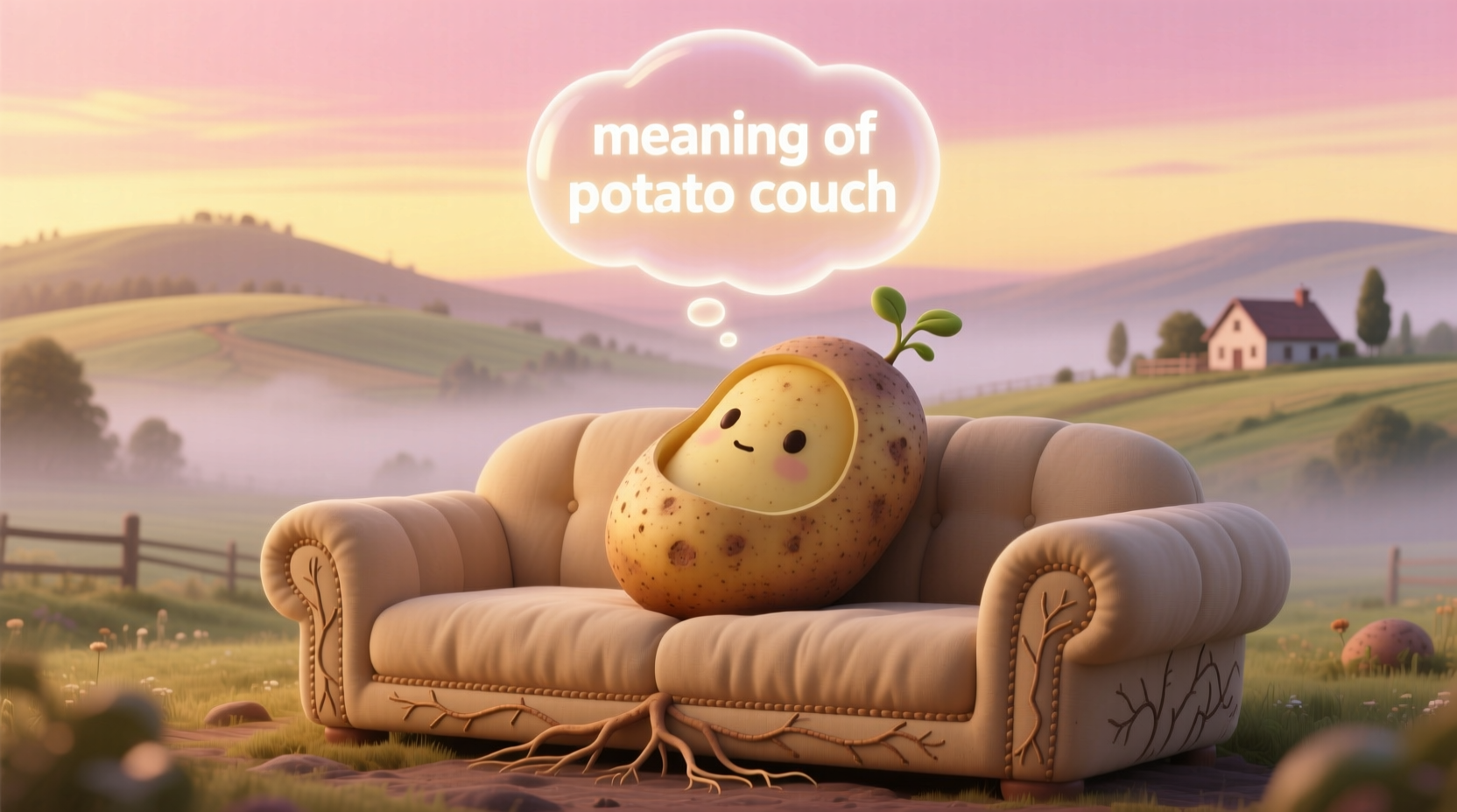 meaning of potato couch