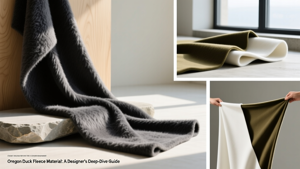 Oregon Duck Fleece Material: A Designer’s Deep-Dive Guide