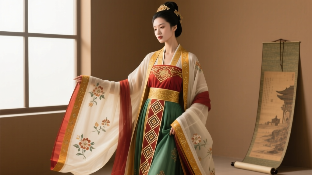 Tang Dynasty Hanfu: Silk Road Trade & Cross-Cultural Style