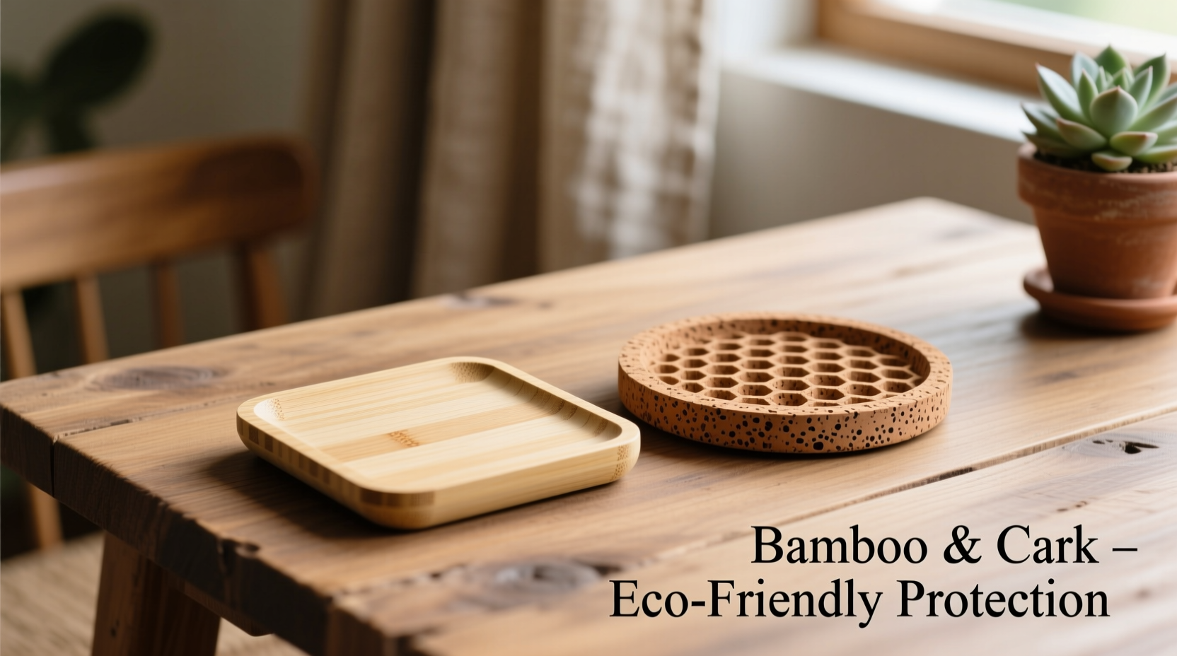 bamboo coasters vs cork are eco-friendly options protecting your furniture enough