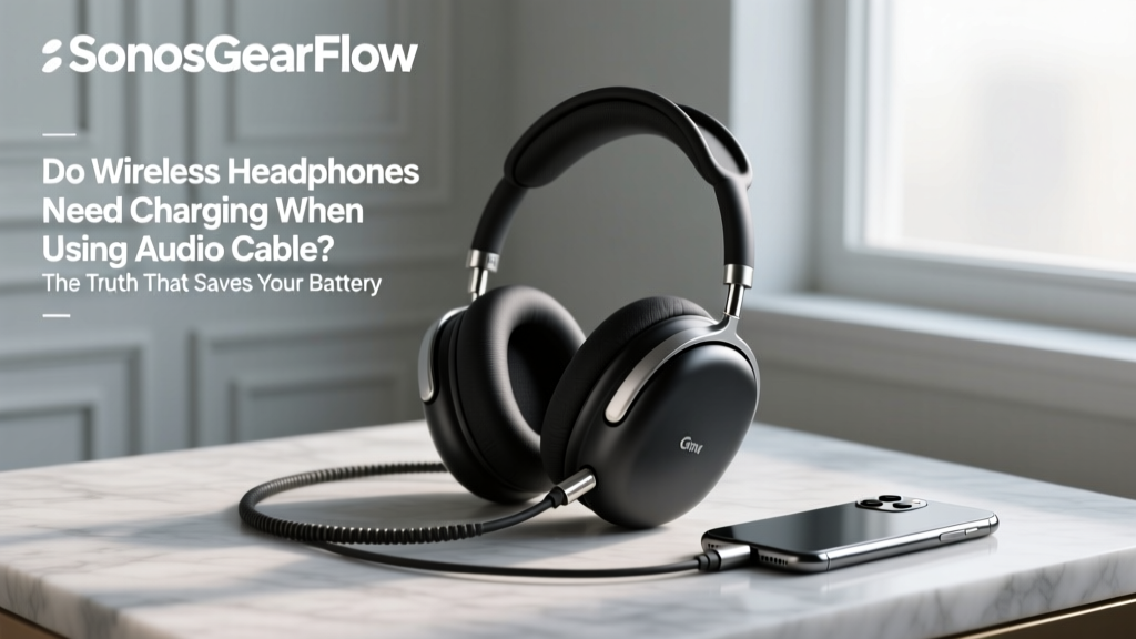 Do Wireless Headphones Need Charging When Using Audio Cable?