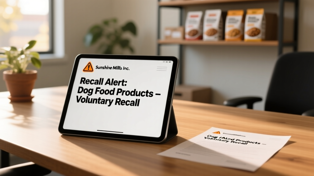 Recall Alert: Sunshine Mills, Inc. Issues Update to Voluntary Recall on Dog Food Products