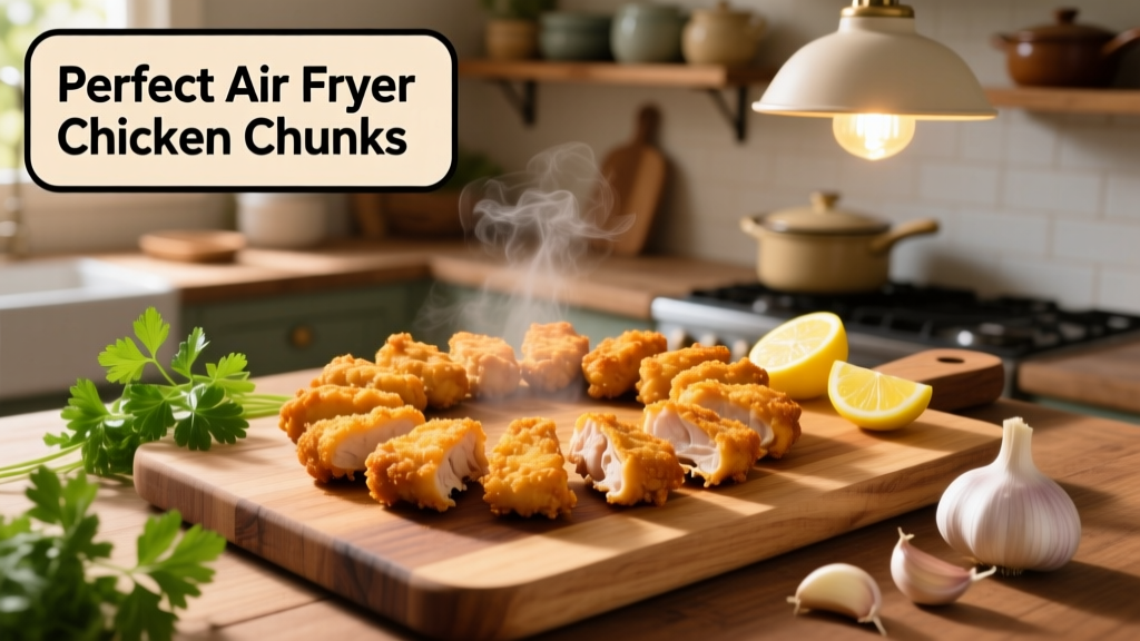 How to Air Fry Frozen Chicken Chunks Perfectly