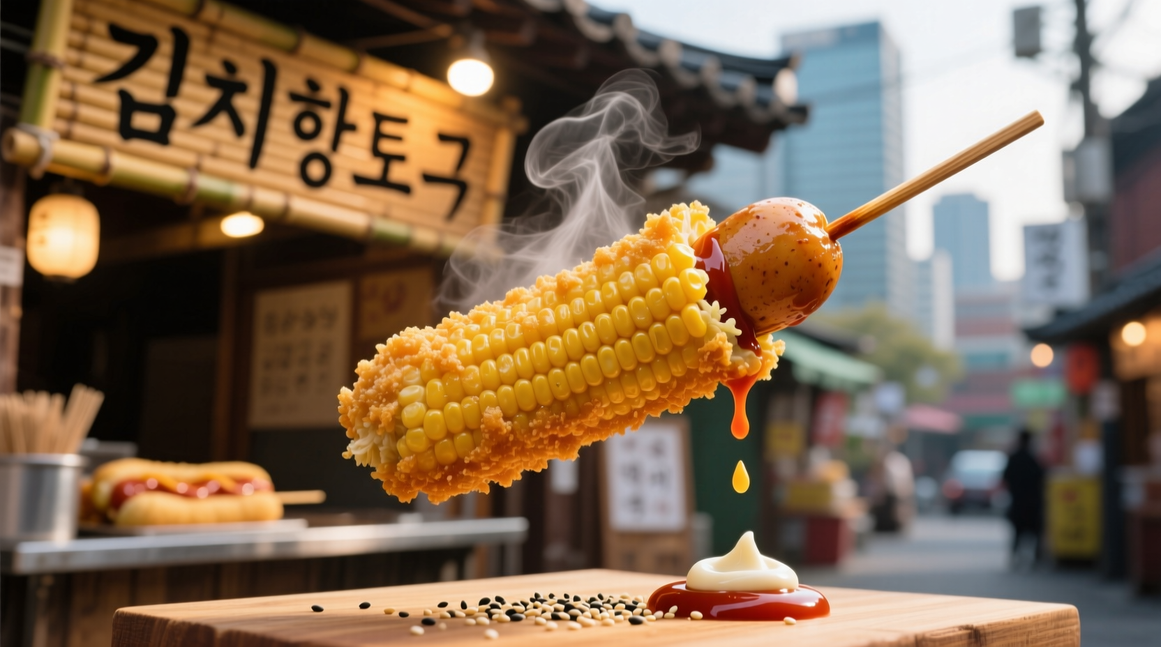 potato korean corn dog