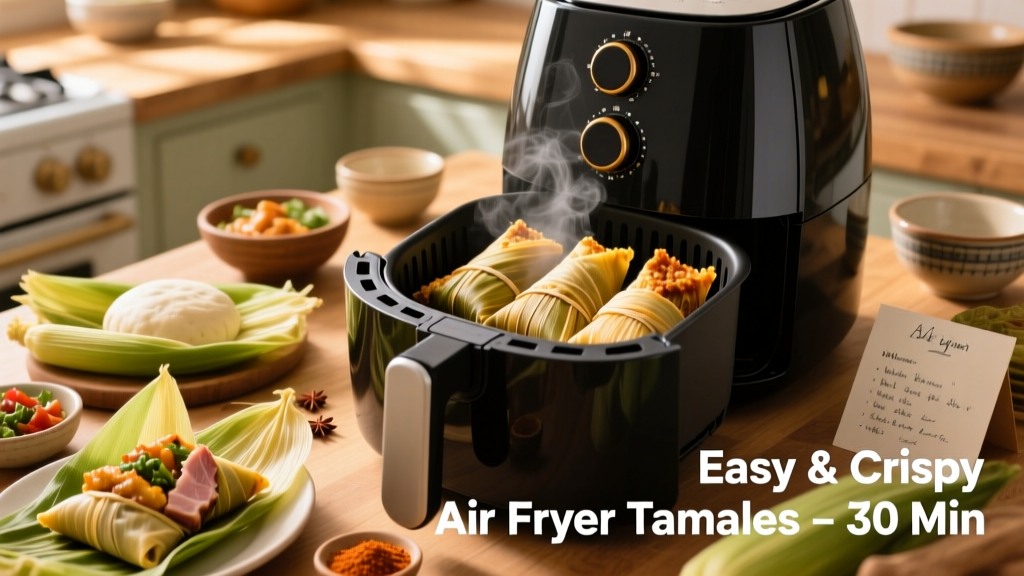 Air Fryer Tamales: Crispy, Easy & Oil-Free!