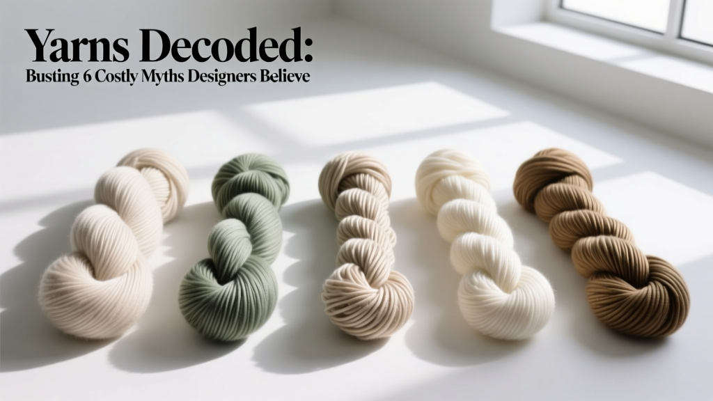 Yarns Decoded: Busting 6 Costly Myths Designers Believe
