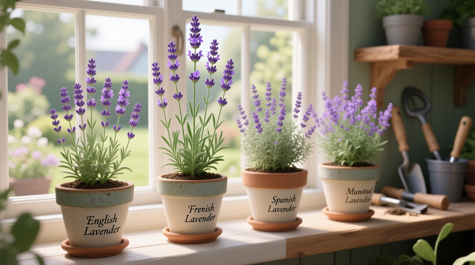 Lavender Pot Heights by Variety | TheHomeSprouts