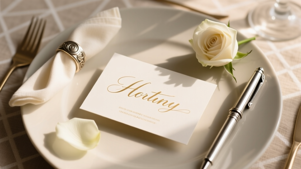 Wedding Place Card Rules: 7 Mistakes Guests Notice