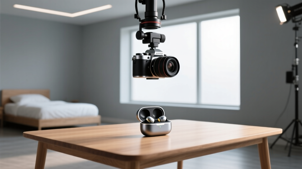 Hi-Bed Camera Rigs: Top Overhead Copy Stands for Product Photography