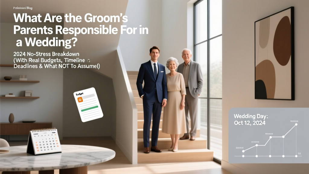 Groom’s Parents Wedding Responsibilities (2026)