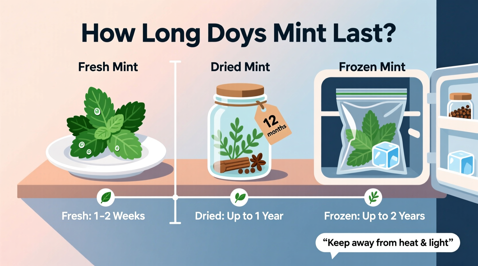Keep Mint Fresh 6 Months | TheHomeSprouts