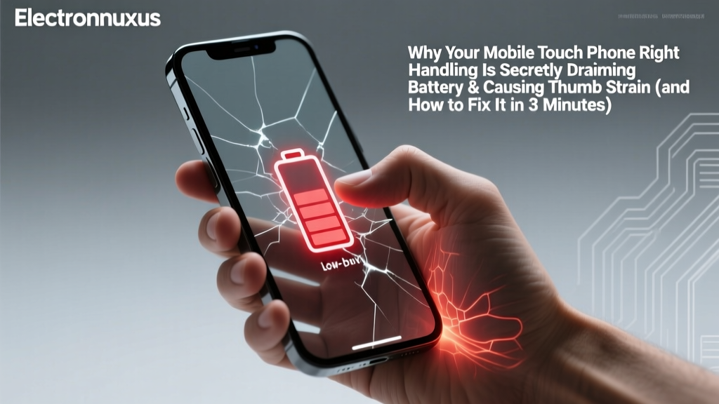 Why Your Mobile Touch Phone Right Handling Is Secretly Draining Battery & Causing Thumb Strain (and How to Fix It in 3 Minutes)