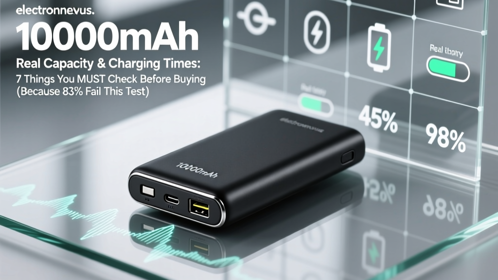10000mAh Power Bank Real Capacity & Charging Times: 7 Things You MUST Check Before Buying (Because 83% Fail This Test)