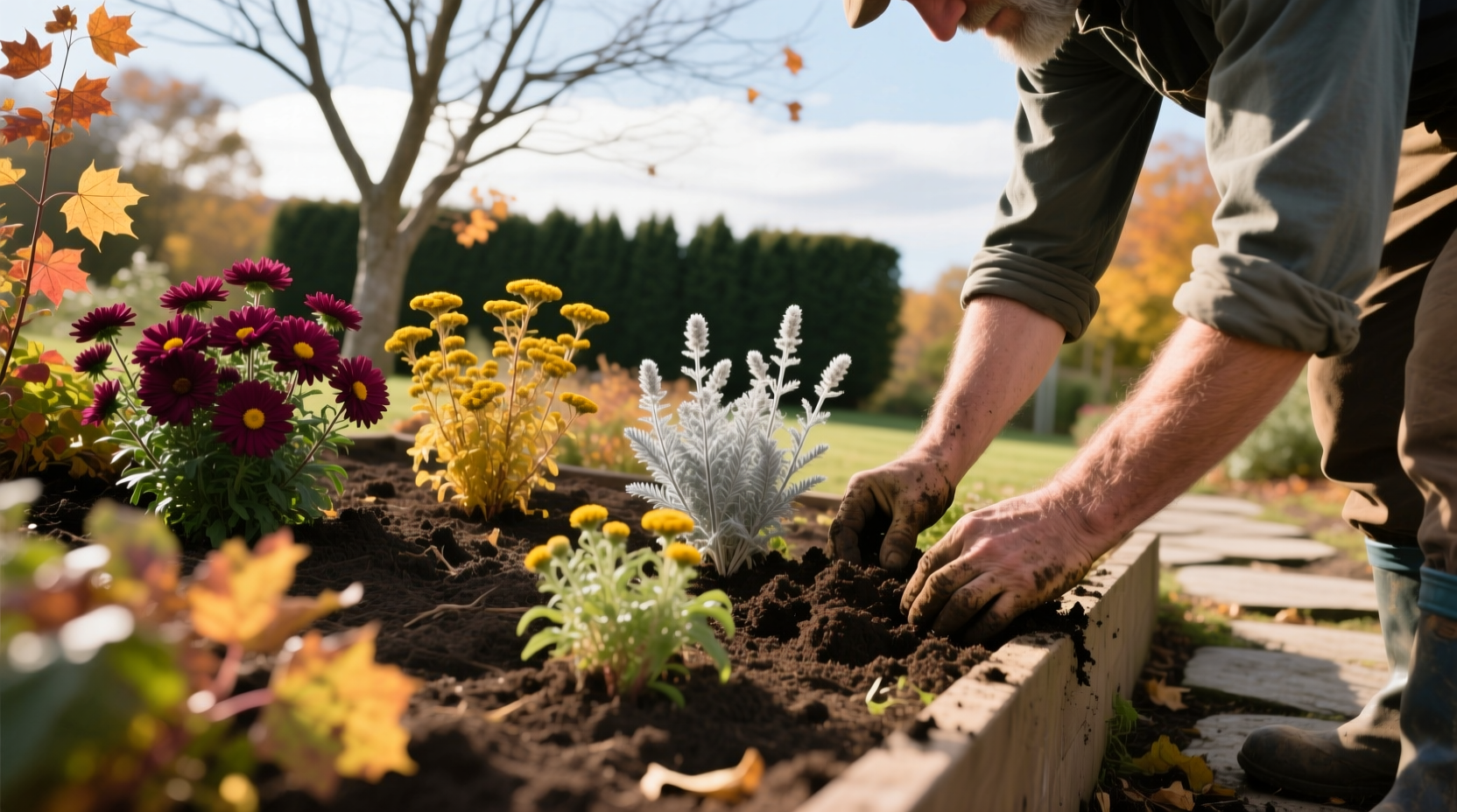 late planting fall perennials