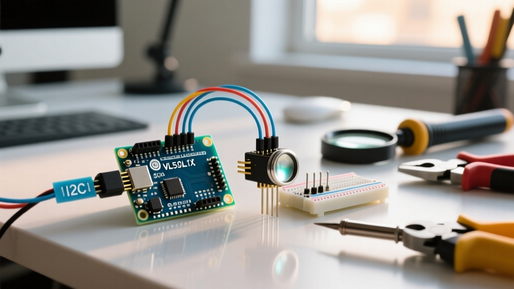 Time of Flight Sensor Arduino Integration: VL53L1X Wiring Guide
