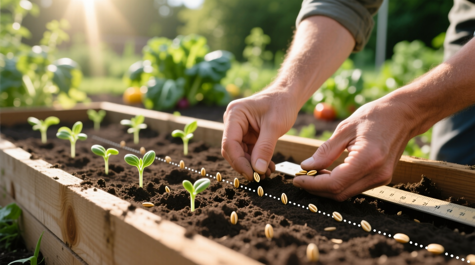 how to direct sow garden seeds