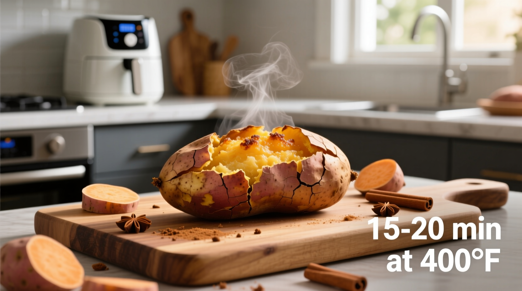 Air Fry Sweet Potato Time: Perfect Results Every Time