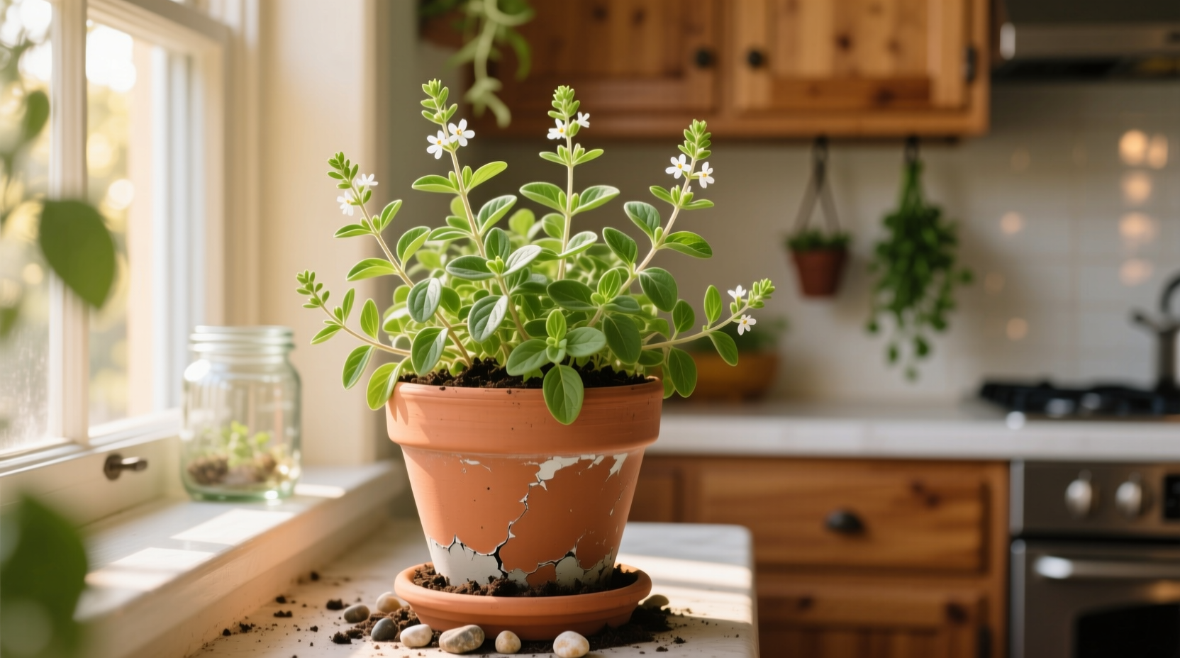 grow oregano in containers