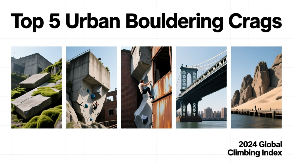Top 5 Urban Bouldering Crags: Where City Infrastructure Meets Vertical Play