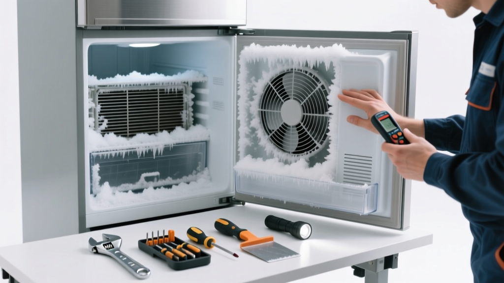 Fix Refrigerator Frost Buildup Causing Noise