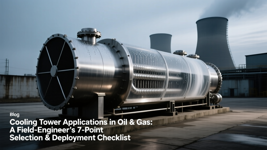 Oil & Gas Cooling Tower Selection: 7-Point Field Checklist