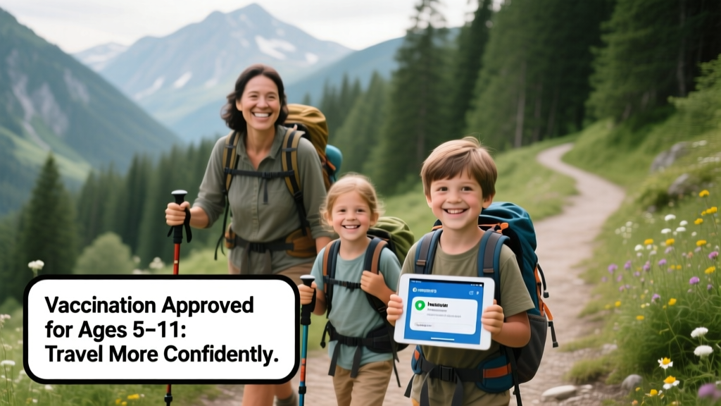 What Vaccination Approval for 5 to 11 Year Olds Means for Family Travel