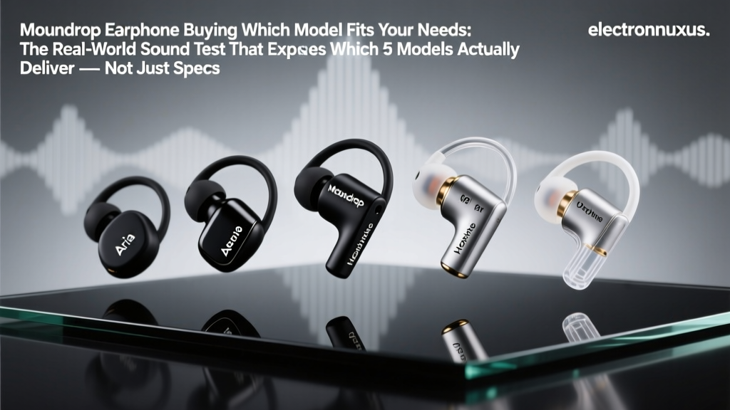 Moondrop Earphone Buying Which Model Fits Your Needs: The Real-World Sound Test That Exposes Which 5 Models Actually Deliver — Not Just Specs
