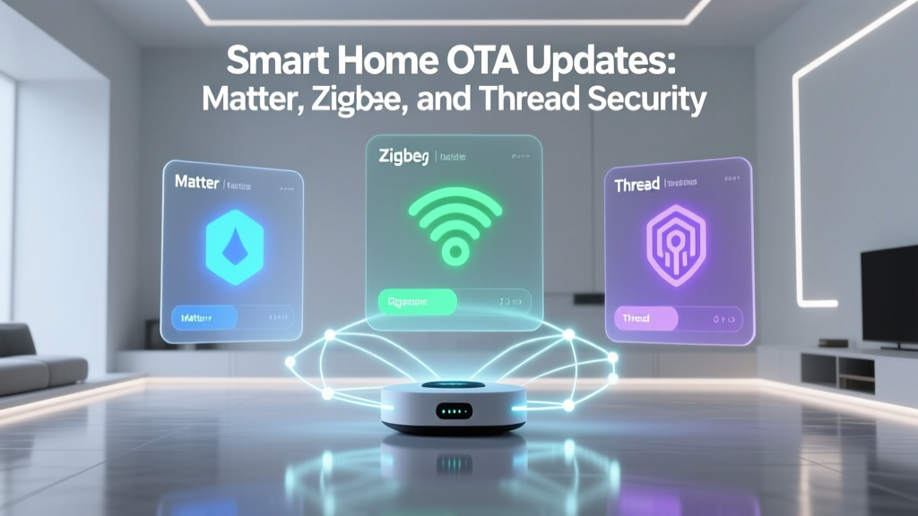 Smart Home OTA Updates: Matter, Zigbee, and Thread Security