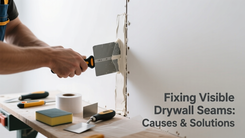 Fixing Visible Drywall Seams: Causes and Solutions