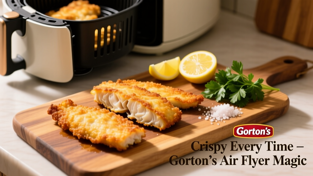 Crispy Gorton’s Fish Fillets in Air Fryer