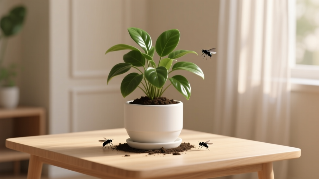 Fungus Gnats on Indoor Plants: Easy Non-Toxic Fixes