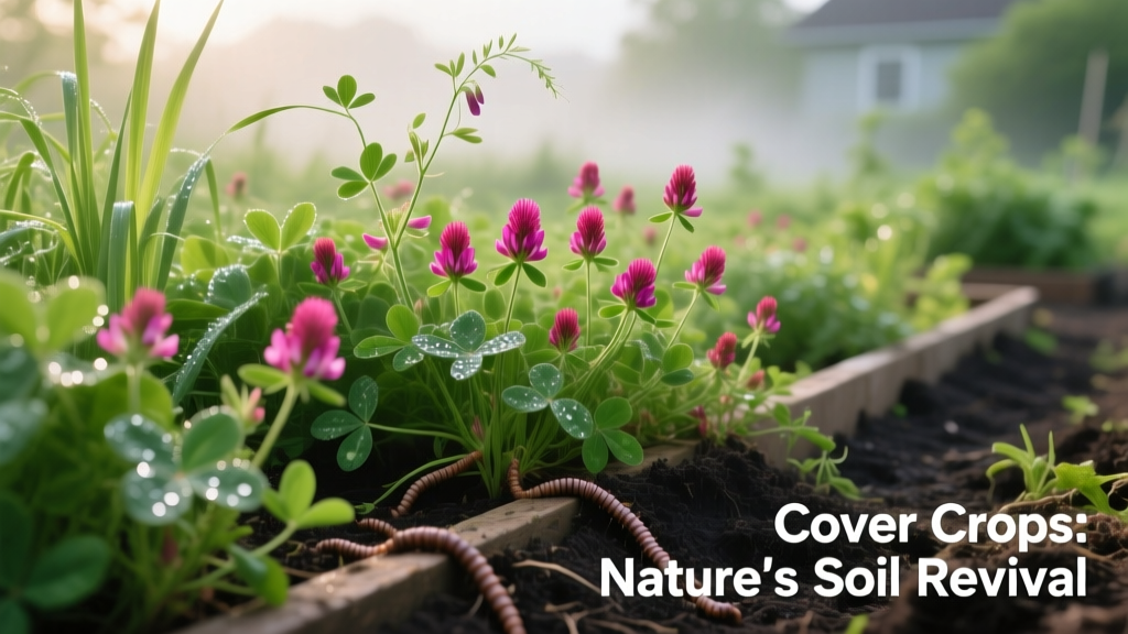 Cover Crops for Home Gardens: 10 Species That Rebuild Your Soil Naturally