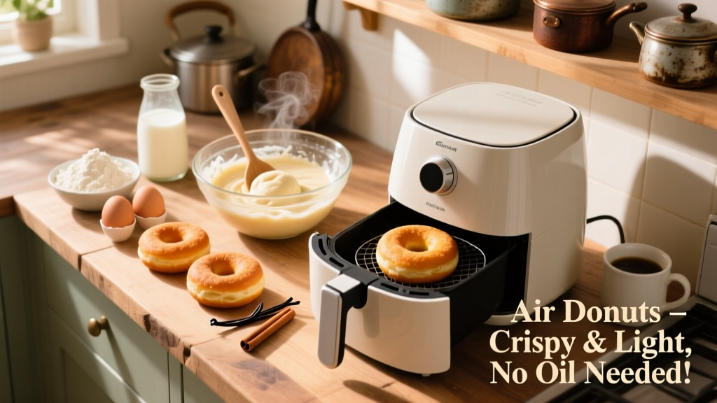 How to Make Air Fryer Donuts: Crispy, Light & Oil-Free