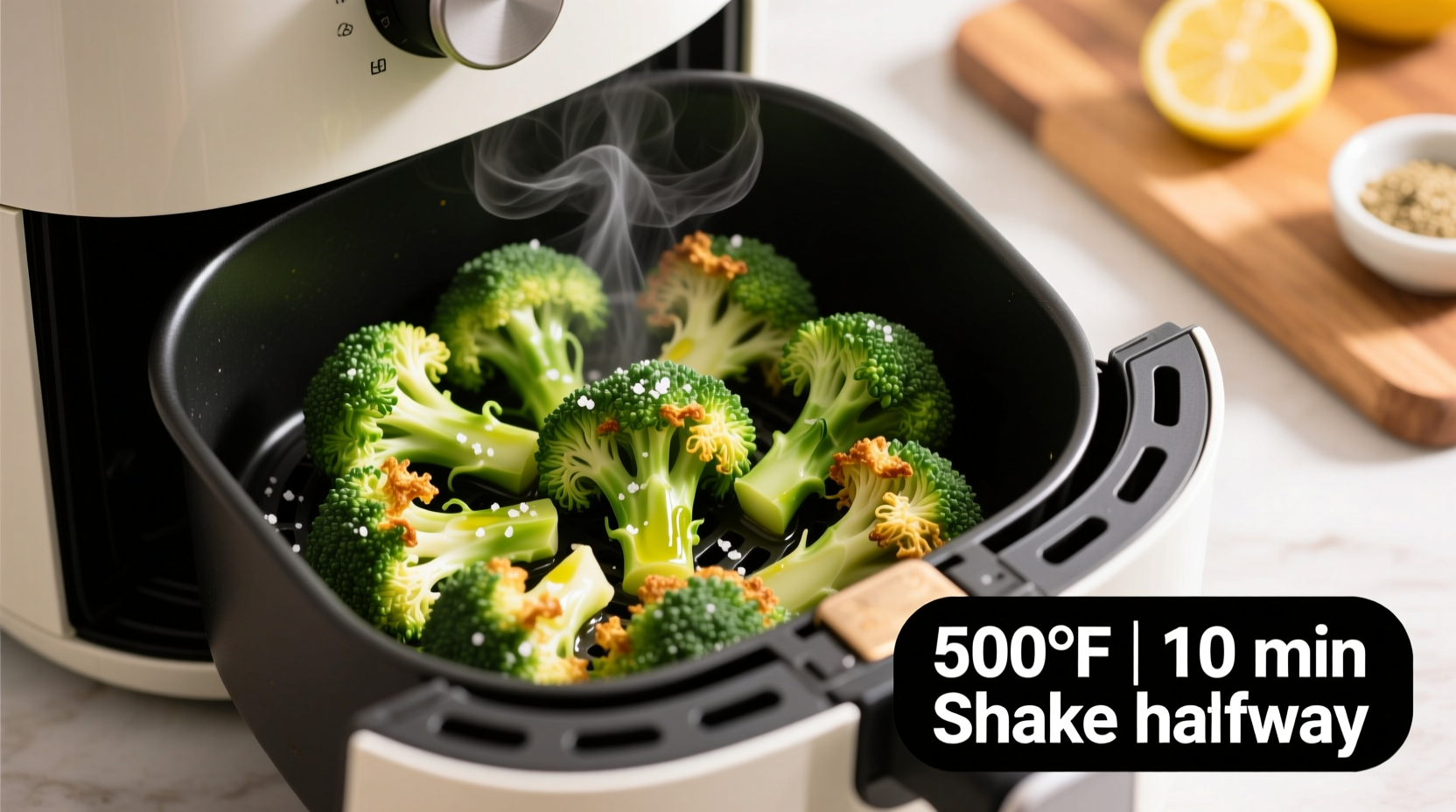 how to cook broccoli in an air fryer